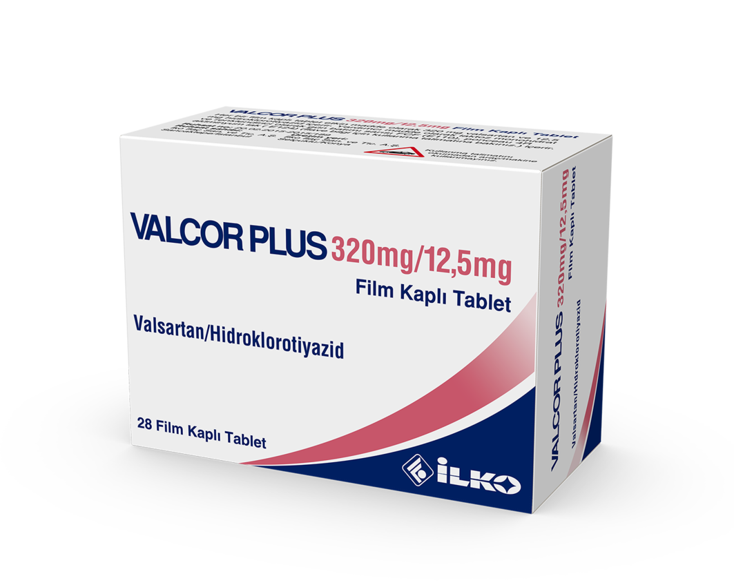 Valcor Plus 320 Mg / 12.5 Mg 28 Film Tablet