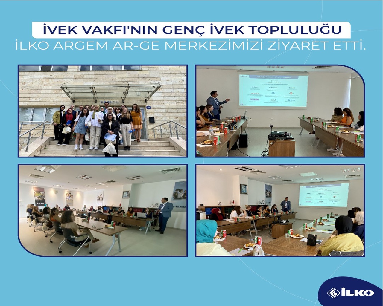 İvek Vakfının Genç İvek Topluluğunu Üretim Tesislerimizde Ağırladık