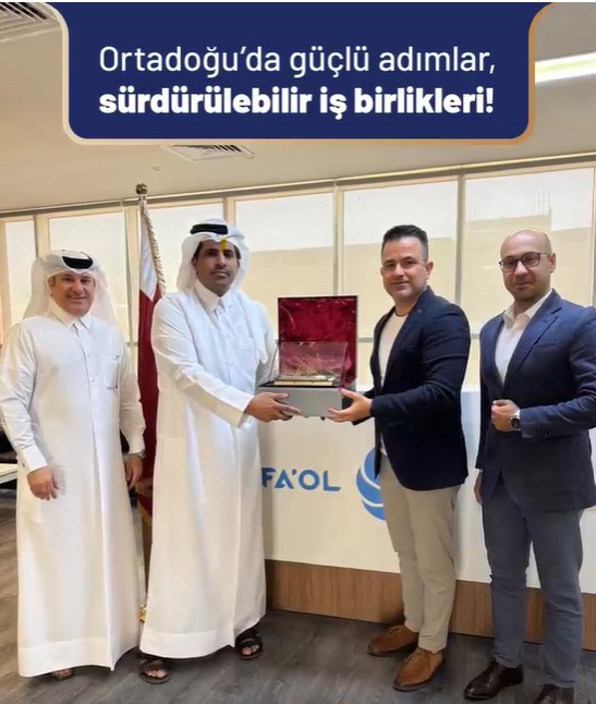 Uluslararası Pazarlar İş Geliştirme ve İhracat Direktörümüz Gökhan Akyıldız ile Bölge Satış Müdürümüz Erdem Engür Kuveyt ve Katar’daki İş Ortaklarımızla Bir Araya Geldi 