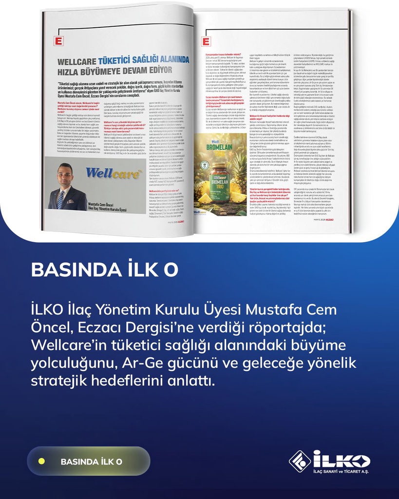 Yönetim Kurulu Üyesi Mustafa Cem Öncel Eczacı Dergisi’nin Konuğu Oldu 