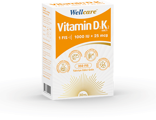 Wellcare Vitamin D₃+K₂