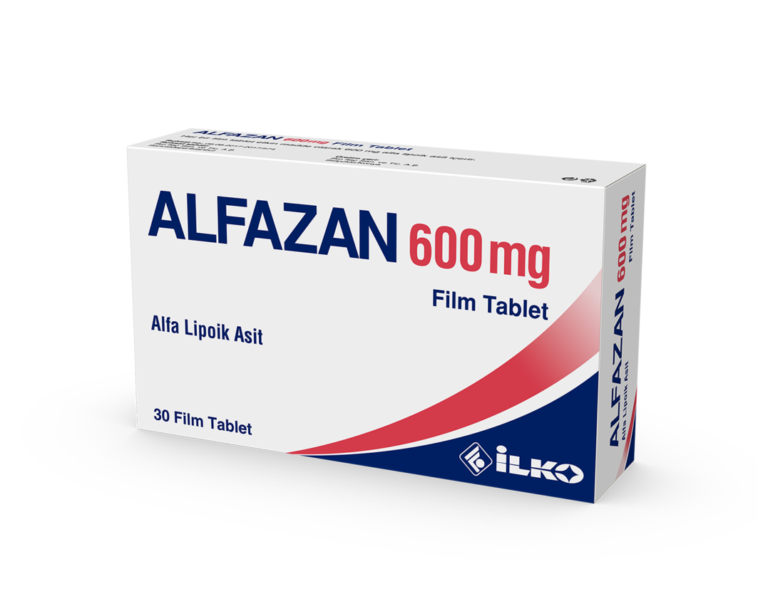 Alfazan 600 Mg 30 Film Tablet
