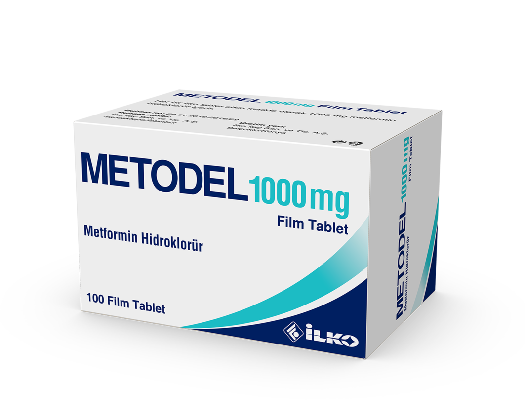 Metodel 1000 Mg 100 Film Tablet