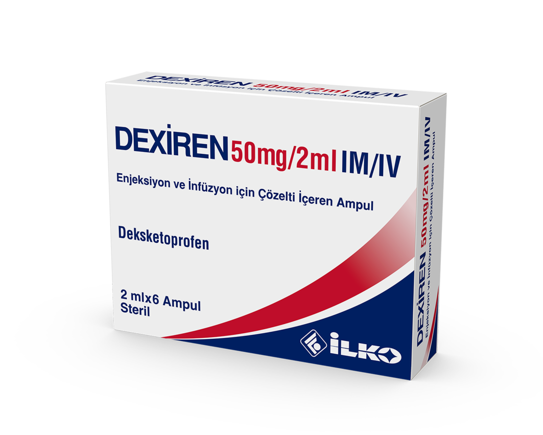 Dexiren 50 Mg / 2 Ml IM/IV Ampul