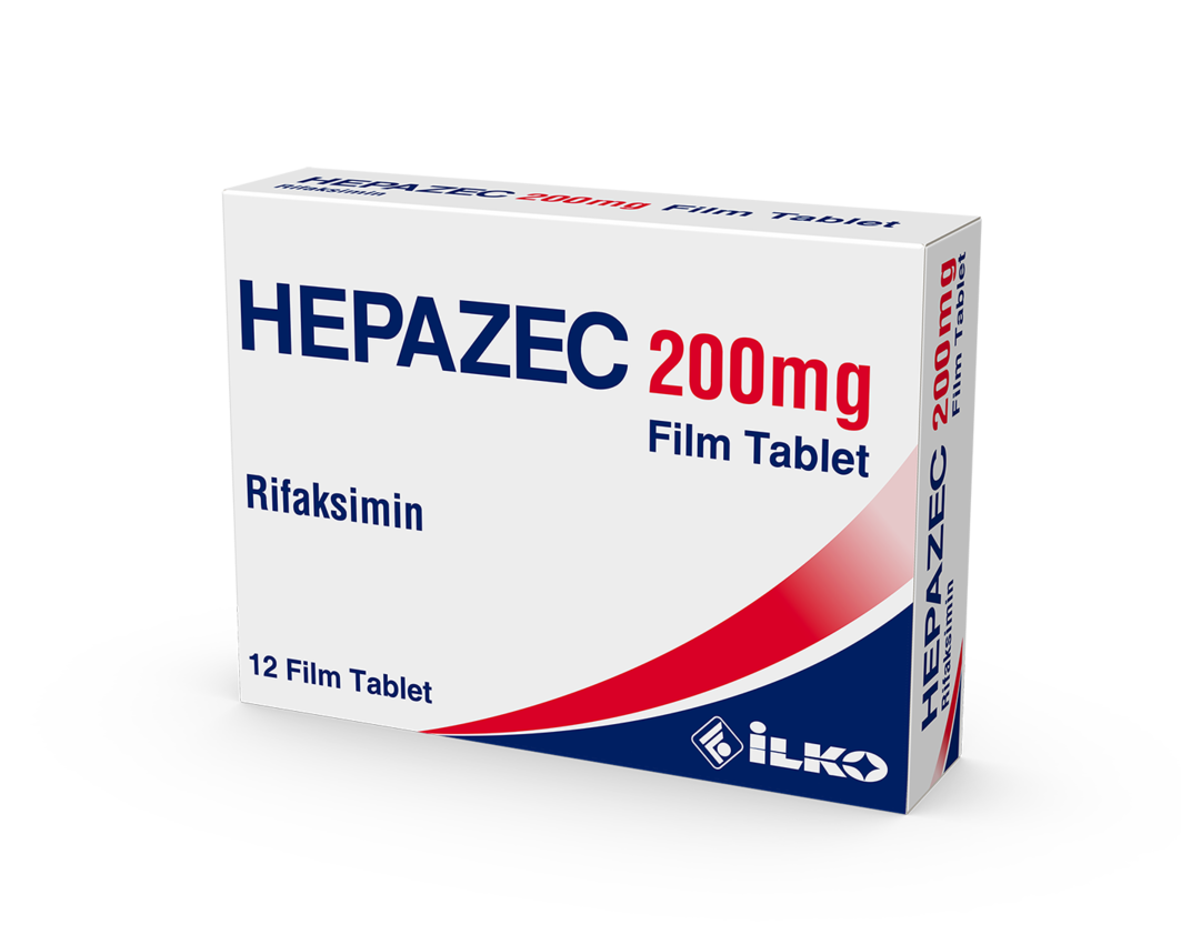 Hepazec 200 Mg 12 Film Tablet