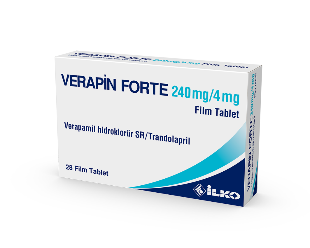 Verapin Forte 240 Mg / 4 Mg 28 Film Tablet