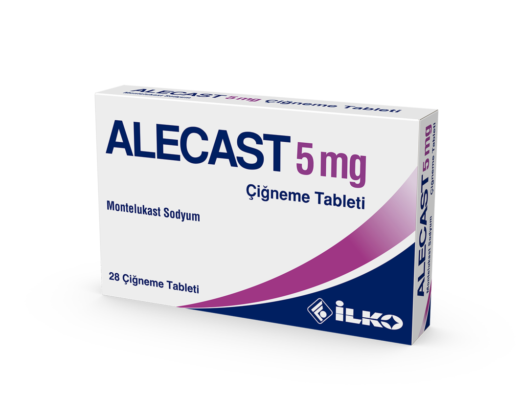 Alecast 5 Mg 28 Çiğneme Tableti
