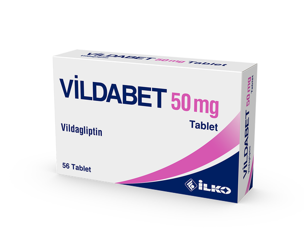 Vildabet 50 Mg 56 Tablet