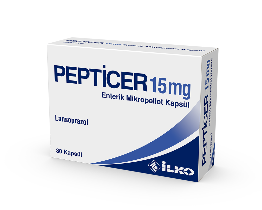 Pepticer 15 Mg 30 Enterik Mikropellet Kapsül