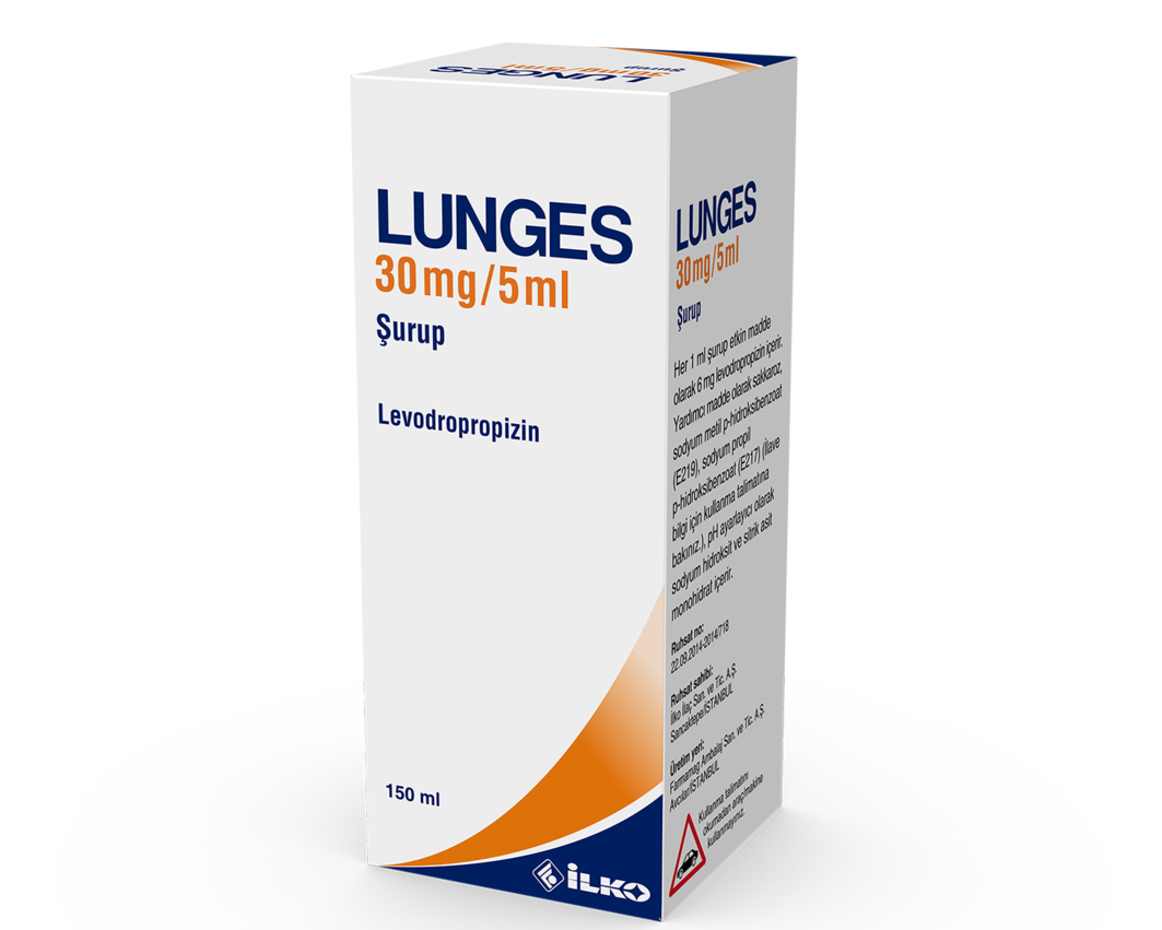 Lunges 30 Mg / 5 Ml 150 Ml Şurup