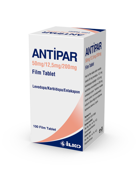 Antipar 50 Mg / 12.5 Mg / 200 Mg 100 Film Tablet
