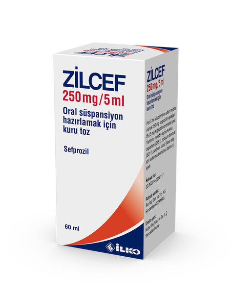 Zilcef 250 Mg / 5 Ml 60 Ml Oral Süspansiyon