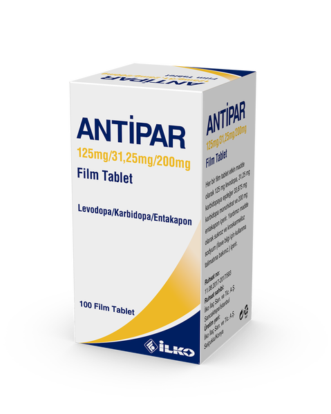 Antipar 125 Mg / 31.25 Mg / 200 Mg 100 Film Tablet