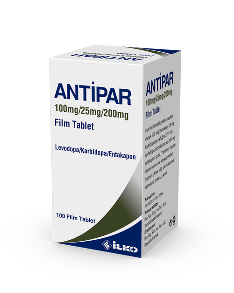 Antipar 100 Mg / 25 Mg / 200 Mg 100 Film Tablet