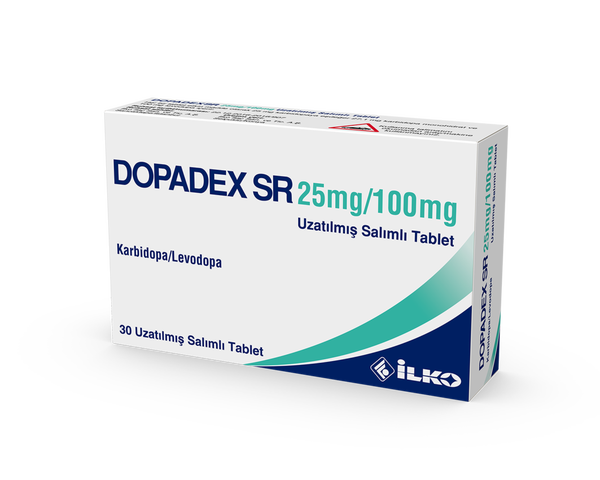 Dopadex SR 25 Mg / 100 Mg 30 Uzatılmış Salımlı Tablet